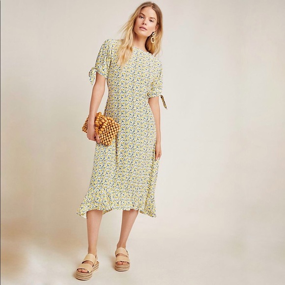 faithfull the brand emilia midi dress
